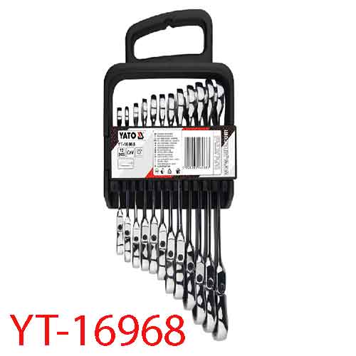Bộ cờ lê đảo chiều 12 chi tiết YATO YT-16968