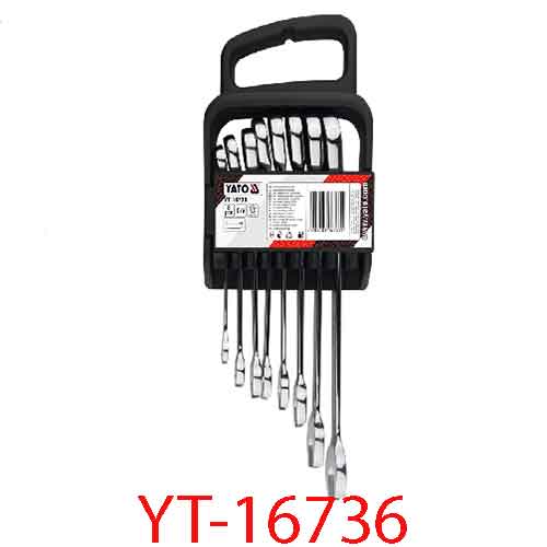 Bộ cờ lê đảo chiều 8 chi tiết YATO YT-16736