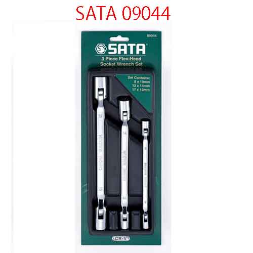 Bộ cờ lê đầu lắc léo 3 chi tiết (hệ mét) SATA 09044
