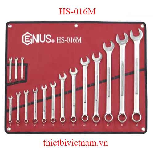BỘ CỜ LÊ ĐẦU TRÒNG ĐẦU MỞ 16 CHIẾC HỆ MÉT GENIUS HS-016M