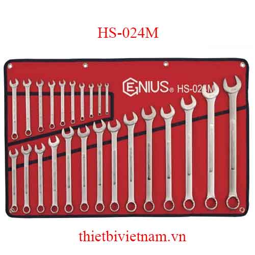 BỘ CỜ LÊ ĐẦU TRÒNG ĐẦU MỞ 24 CHIẾC HỆ MÉT LOẠI MỜ GENIUS HS-024M