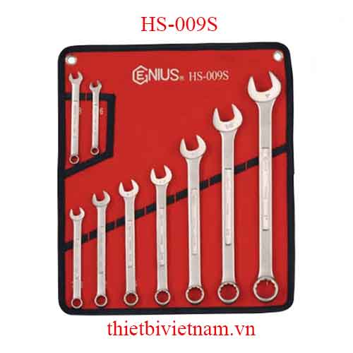 BỘ CỜ LÊ ĐẦU TRÒNG ĐẦU MỞ LOẠI MỜ 9 CHIẾC HỆ INCH GENIUS HS-009S
