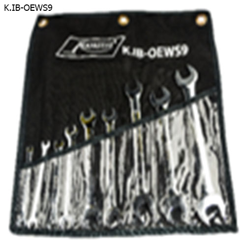 Bộ cờ lê hai đầu mở 9 chi tiết (6-24)