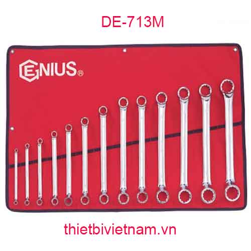 BỘ CỜ LÊ HAI ĐẦU TRÒNG LOẠI BÓNG 13 CHIẾC HỆ MÉT GENIUS DE-713M