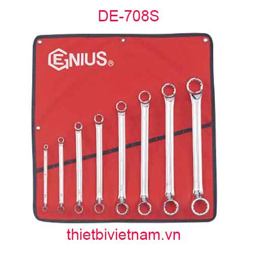 BỘ CỜ LÊ HAI ĐẦU TRÒNG LOẠI BÓNG 8 CHIẾC HỆ INCH GENIUS DE-708S