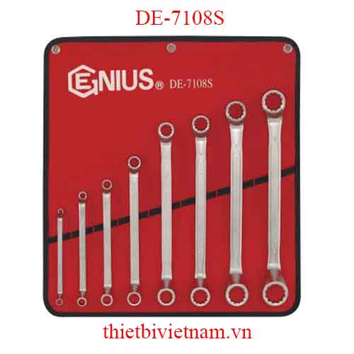 BỘ CỜ LÊ HAI ĐẦU TRÒNG LOẠI MỜ 8 CHIẾC HỆ INCH GENIUS DE-7108S