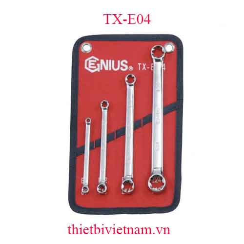 BỘ CỜ LÊ HAI ĐẦU TRÒNG SAO LOẠI BÓNG 4 CHIẾC TX-E04