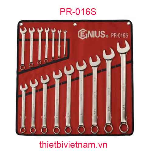 BỘ CỜ LÊ MỘT ĐẦU MỞ MỘT ĐẦU TRÒNG LOẠI BÓNG GỒM 16 CHIẾC HỆ INCH GENIUS PR-016S