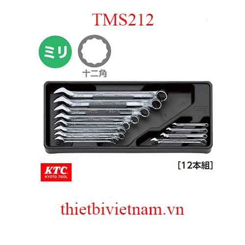 Bộ cờ lê tròng hãng KTC TMS212