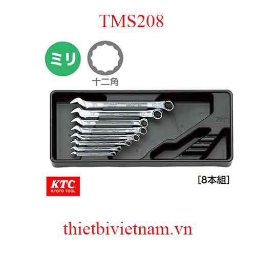 Bộ cờ lê tròng KTC TMS208