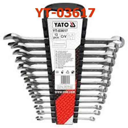 Bộ cờ lê vòng miệng 13 chi tiết YATO YT-03617