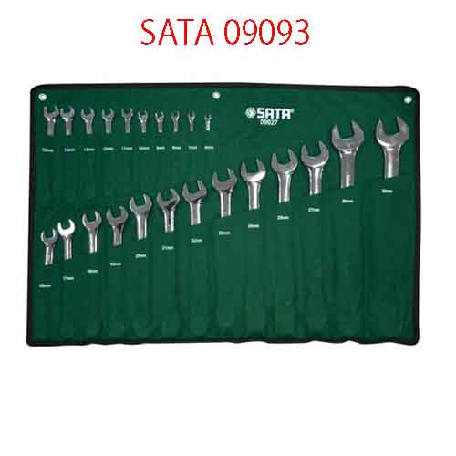 Bộ cờ lê vòng miệng 26 chi tiết (hệ mét) SATA 09093