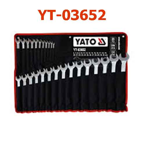 Bộ cờ lê vòng miệng 26 chi tiết YATO YT-03652