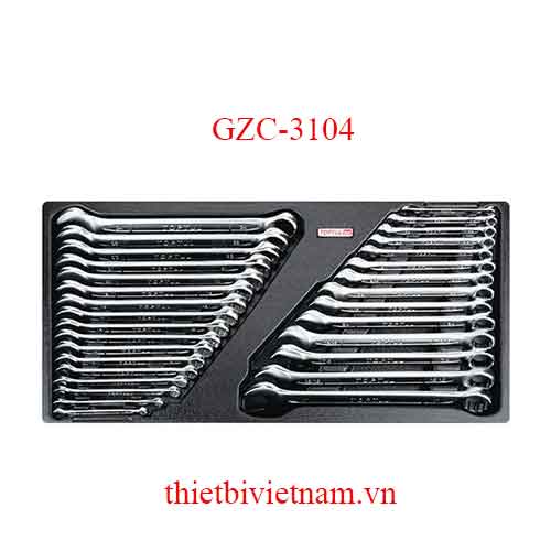 BỘ CỜ LÊ VÒNG MIỆNG 31 CHI TIẾT TOPTUL GZC-3104