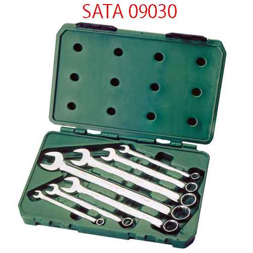 Bộ cờ lê vòng miệng 7 chi tiết (hệ mét) SATA 09030