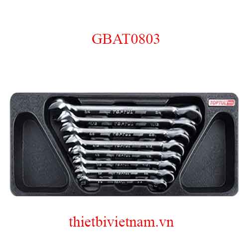 BỘ CỜ LÊ VÒNG MIỆNG 8 CHI TIẾT HÃNG TOPTUL GBAT0803