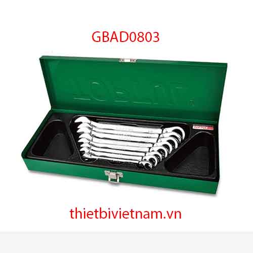 BỘ CỜ LÊ VÒNG MIỆNG 8 CHI TIẾT TOPTUL GBAD0803