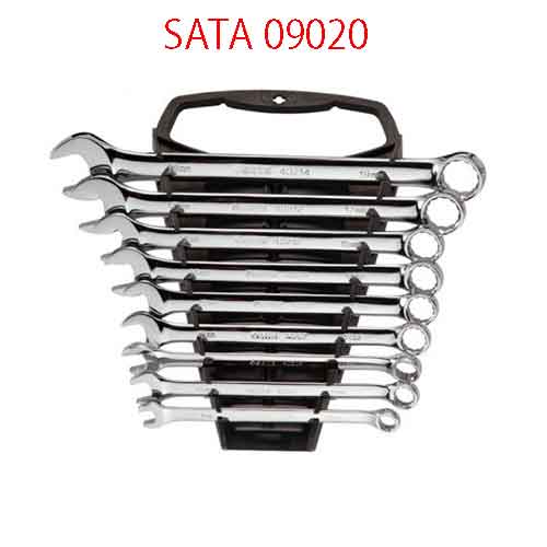 Bộ cờ lê vòng miệng 9 chi tiết (hệ mét) SATA 09020