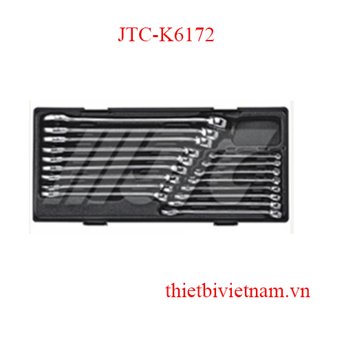 Bộ cờ lê vòng miệng ( tiêu chuẩn Euro ) – 17 chi tiết JTC JTC-K6172