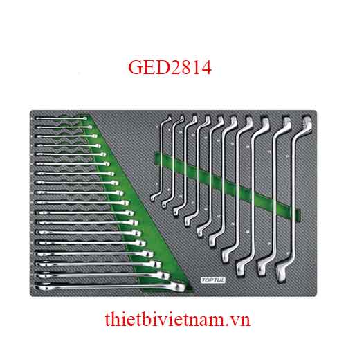 BỘ CỜ LÊ VÒNG MIỆNG VÀ 2 ĐẦU VÒNG 28 CHI TIẾT TOPTUL GED2814