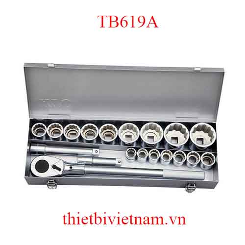 Bộ đầu khẩu 3/4 inch  KTC TB619A