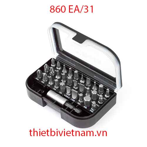 Bộ đầu tô vít 1/4 inch, 31 chi tiết BETA 860 EA/31