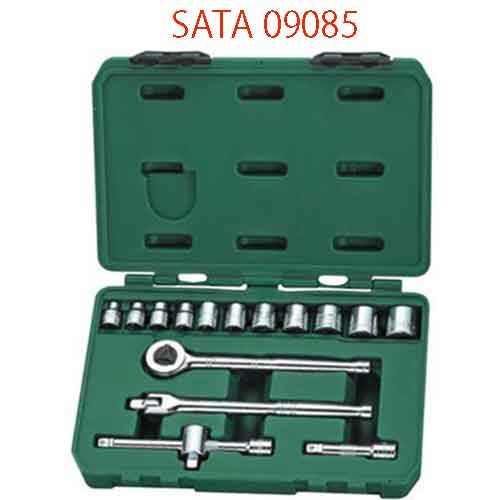 Bộ đầu tuýp 16 chi tiết 3/8