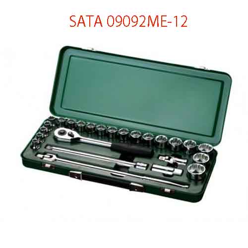 Bộ đầu tuýp 25 chi tiết 1/2