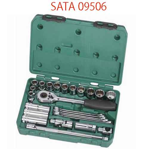 Bộ đầu tuýp 25 chi tiết 1/2