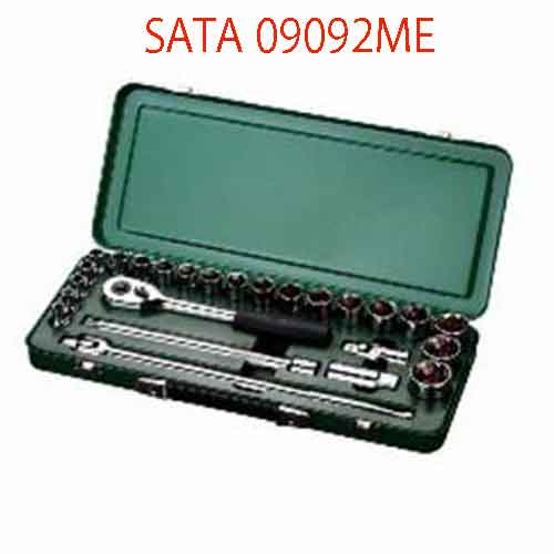 Bộ đầu tuýp  25 chi tiết 1/2