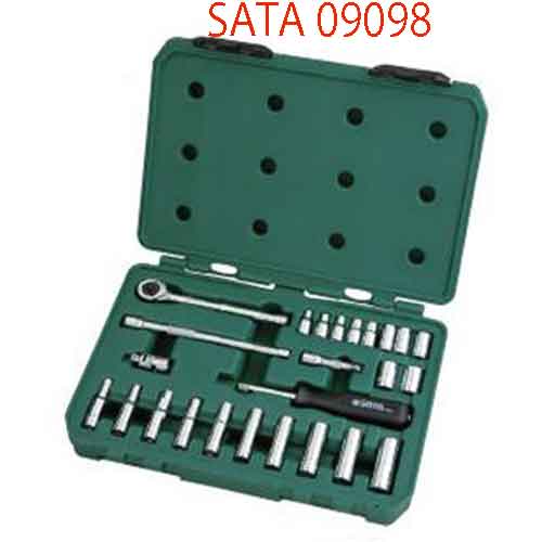 Bộ đầu tuýp  25 chi tiết 1/4