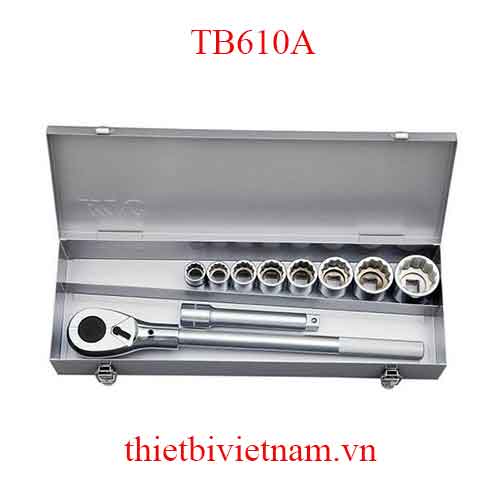 Bộ đầu tuýp 3/4 inch KTC TB610A