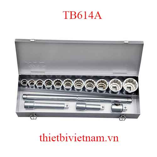 Bộ đầu tuýp 3/4 inch KTC TB614A