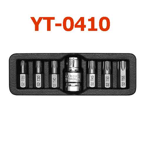 Bộ đầu tuýp mũi sao Yato 7 chi tiết YATO YT-0410