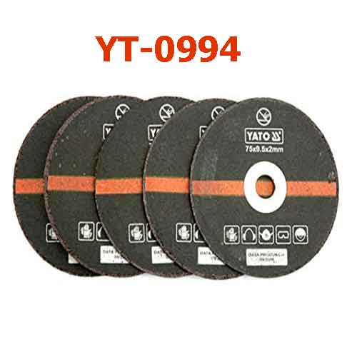 Bộ Dĩa Cắt 5 cái Yato 75mm YATO YT-0994