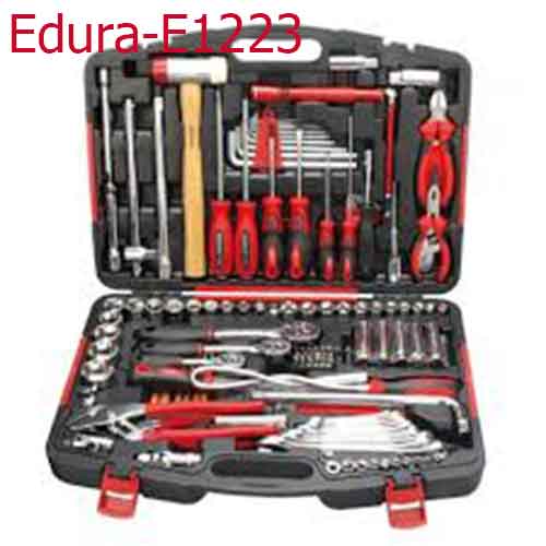 Bo đồ nghề sửa chữa Ô tô 136 chi tiết Edura-E1223