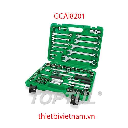 BỘ ĐỒ NGHỀ SỬA CHỮA XÁCH TAY 82PCS GCAI8201