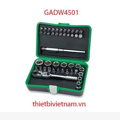BỘ ĐỒ NGHỀ XÁCH TAY 45PCS TOPTUL GADW4501