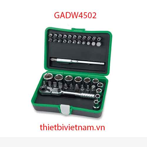 BỘ ĐỒ NGHỀ XÁCH TAY 45PCS TOPTUL GADW4502