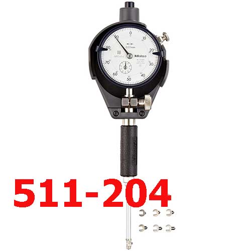 Bộ đồng hồ đo lỗ 10-18.5mm x 0.01 511-204