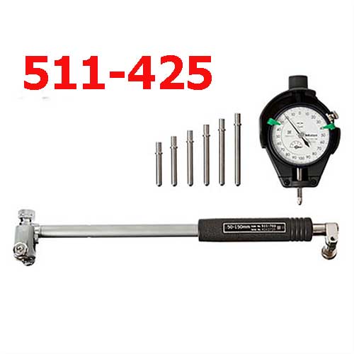 Bộ đồng hồ đo lỗ 15-35mm x 0.01 (Lỗ bít) 511-425