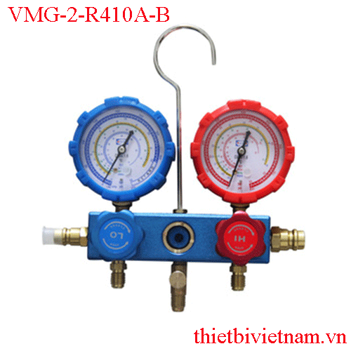 Bộ Đồng Hồ Nạp Gas Lạnh Value VMG-2-R410A-B