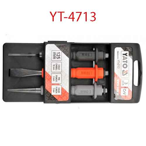 Bộ đột và đục tổng hợp 6 chi tiết Yato YT-4713