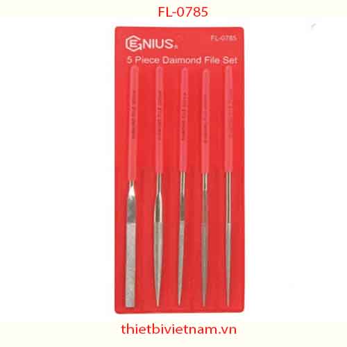 BỘ DŨA KIM CƯƠNG 5 CHIẾC HÃNG GENIUS MODEL FL-0785