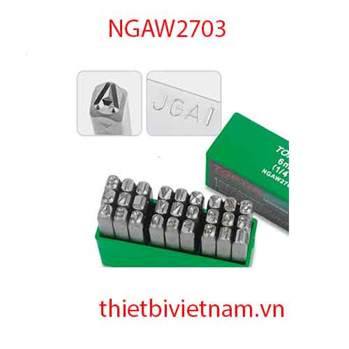 BỘ ĐỤC CHỮ 27 CHI TIẾT HÃNG TOPTUL NGAW2703