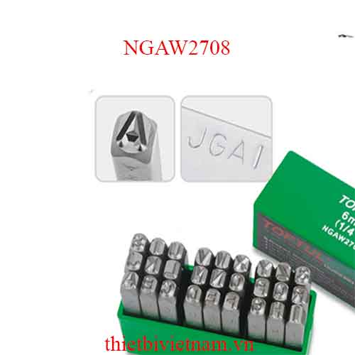 BỘ ĐỤC CHỮ 27 CHI TIẾT TOPTUL NGAW2708