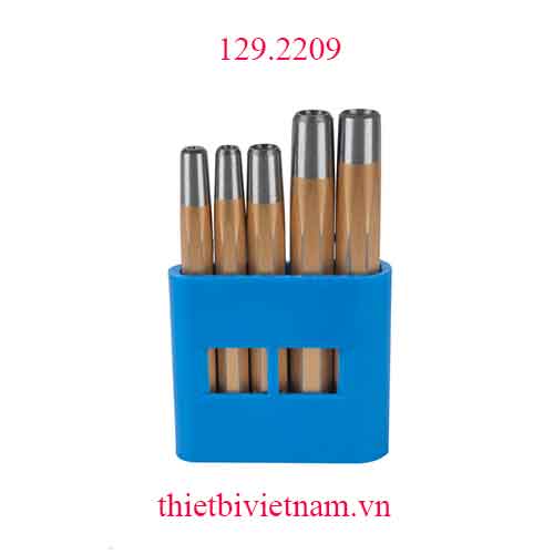 Bộ đục lỗ đinh tán 5 chiếc KS Tools 129.2209