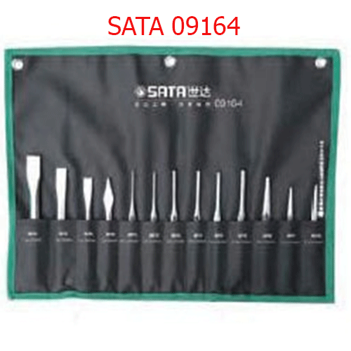 Bộ đục và đột 13 chi tiết SATA 09164