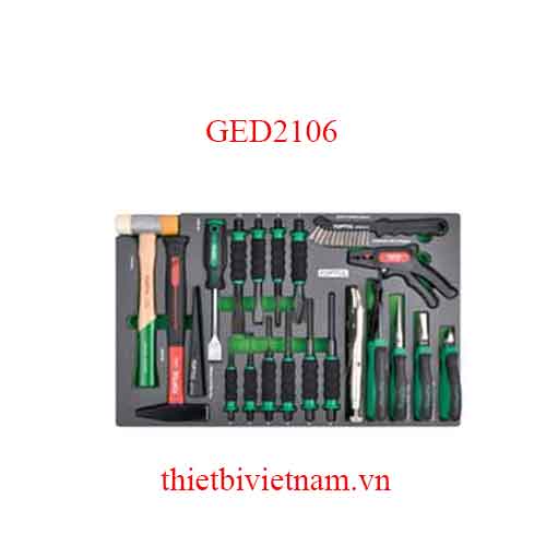 BỘ DỤNG CỤ 21 MÓN TOPTUL GED2106