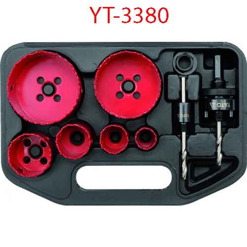 Bộ dụng cụ cưa lỗ điện 9PCS YATO YT-3380